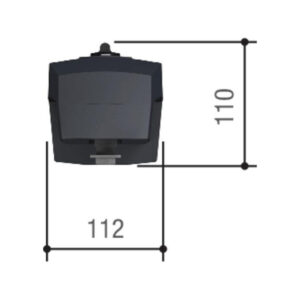 Zestaw CAME AXL 22 ECO TOP do 4,4m bram dwuskrzydłowych