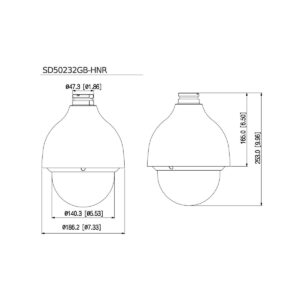 KAMERA IP DAHUA SD50232GB-HNR