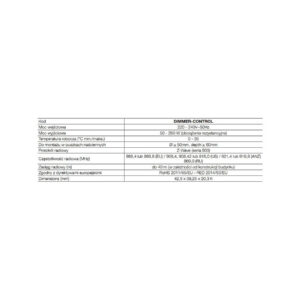 Moduł ściemniania Dimmer-Control NICE FGD-212 EU