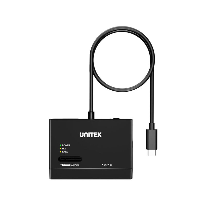 S1232A01-EU Unitek Mostek USB-C na dyski SATA i M.2 MVMe
