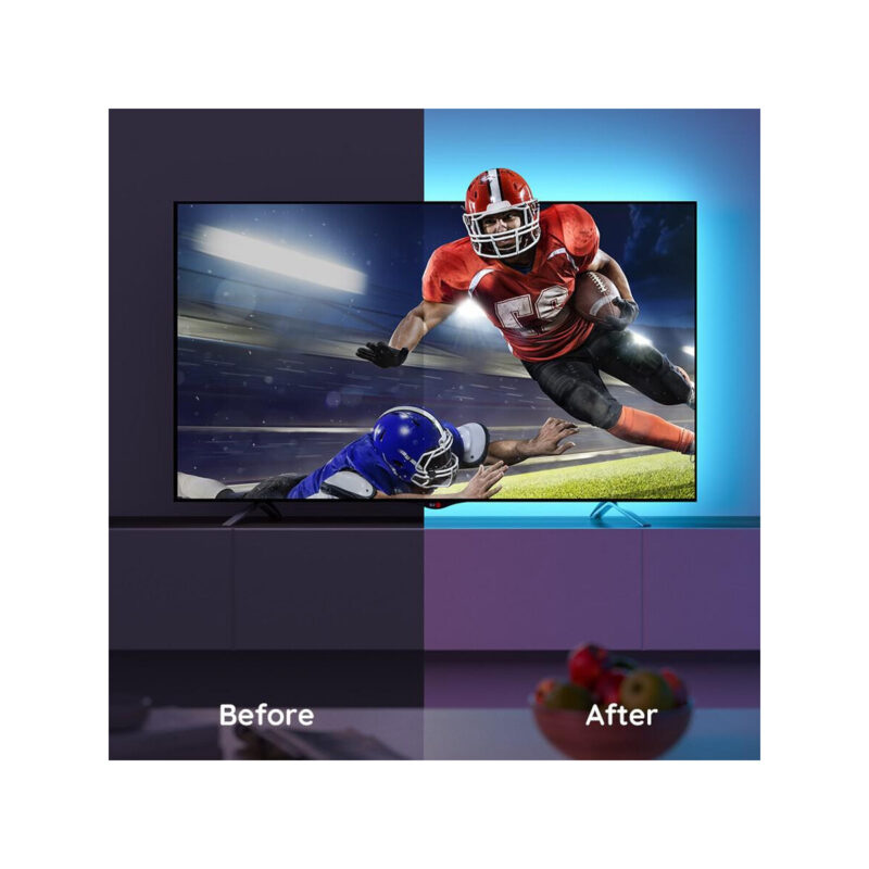7dd076d9bde6b42901a24a2af4cecc63_original Govee H6179 TV backlight Taśma LED dla TV 46-60 cali, Bluetooth, RGB