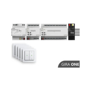 Zestaw podstawowy GIRA ONE żaluzje i rolety + oświetlenie (6 pomieszczeń)