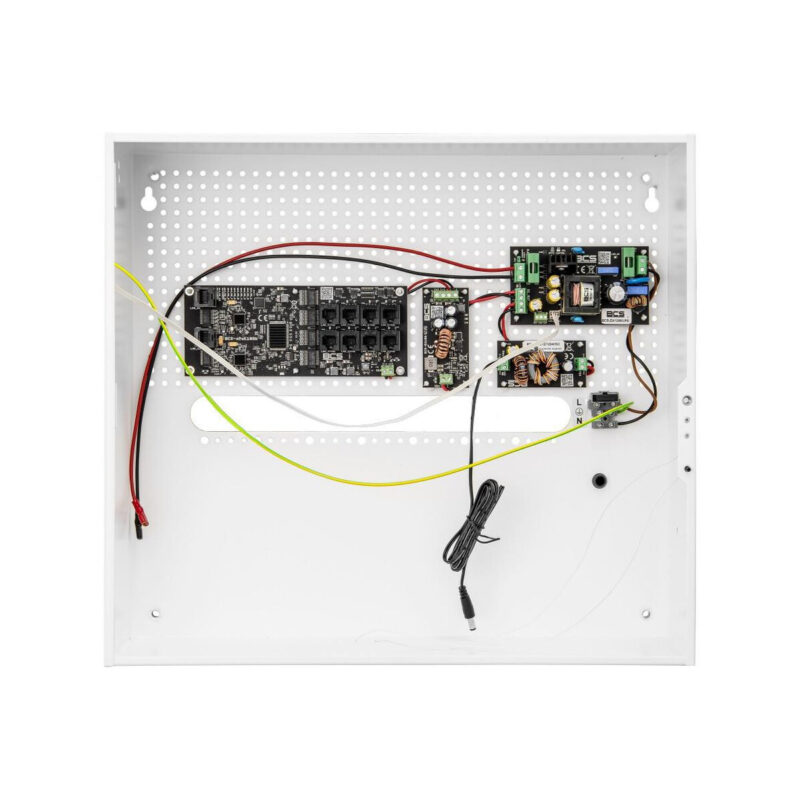 System zasilania buforowego PoE do 8 kamer i rejestratora BCS POWER BCS-UPS/IP8Gb/E-S