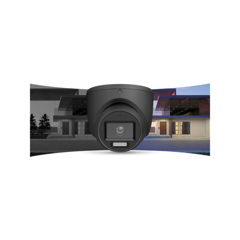 Kamera 4w1 Hilook by Hikvision kopułka 8MP TVI-T8M-20DL Black 2.8mm