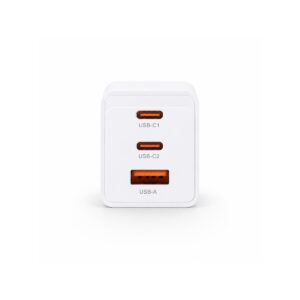 7fa7e2033146560db27fccabc8a405e1_original Ładowarka sieciowa Voltage GaN Charger 67W PD 3.0 QC 3.0 USB-A 2x USB-C biała