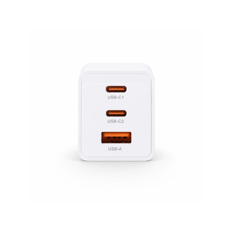 7fa7e2033146560db27fccabc8a405e1_original Ładowarka sieciowa Voltage GaN Charger 67W PD 3.0 QC 3.0 USB-A 2x USB-C biała