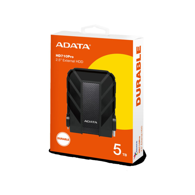 DYSK ZEWNĘTRZNY ADATA HD710 5TB 2.5'' USB3.1 Czarny