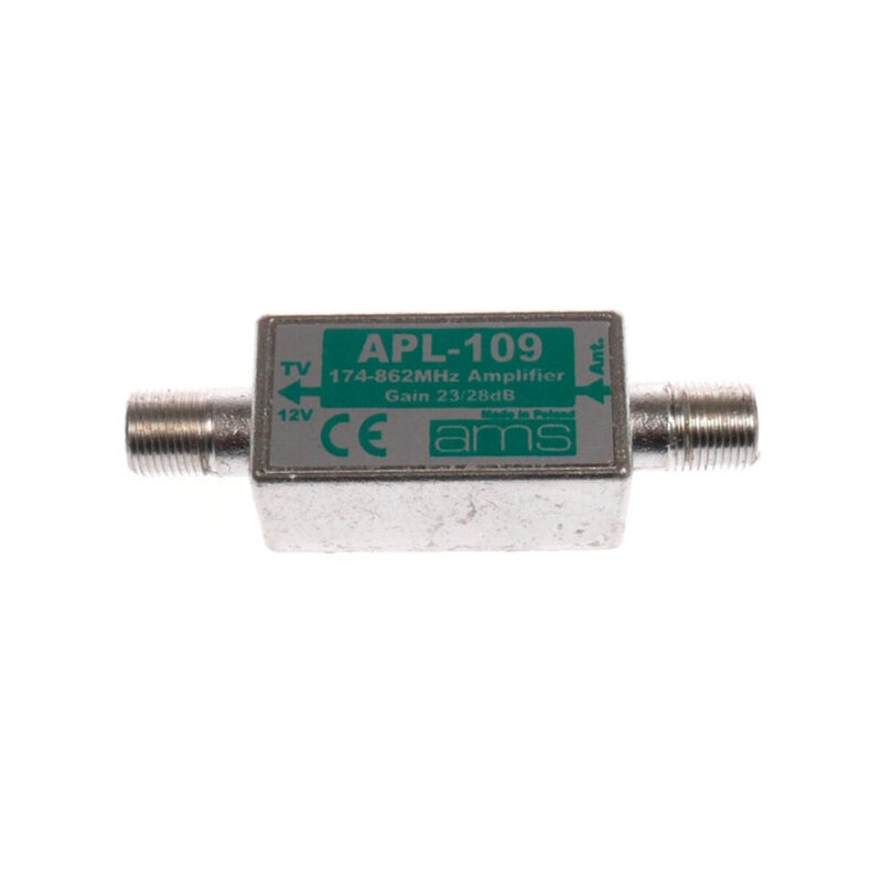 Wzmacniacz ant. APL-109e 27/29dB ekranowany