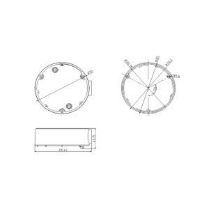 UCHWYT HIKVISION DS-1280ZJ-DM18