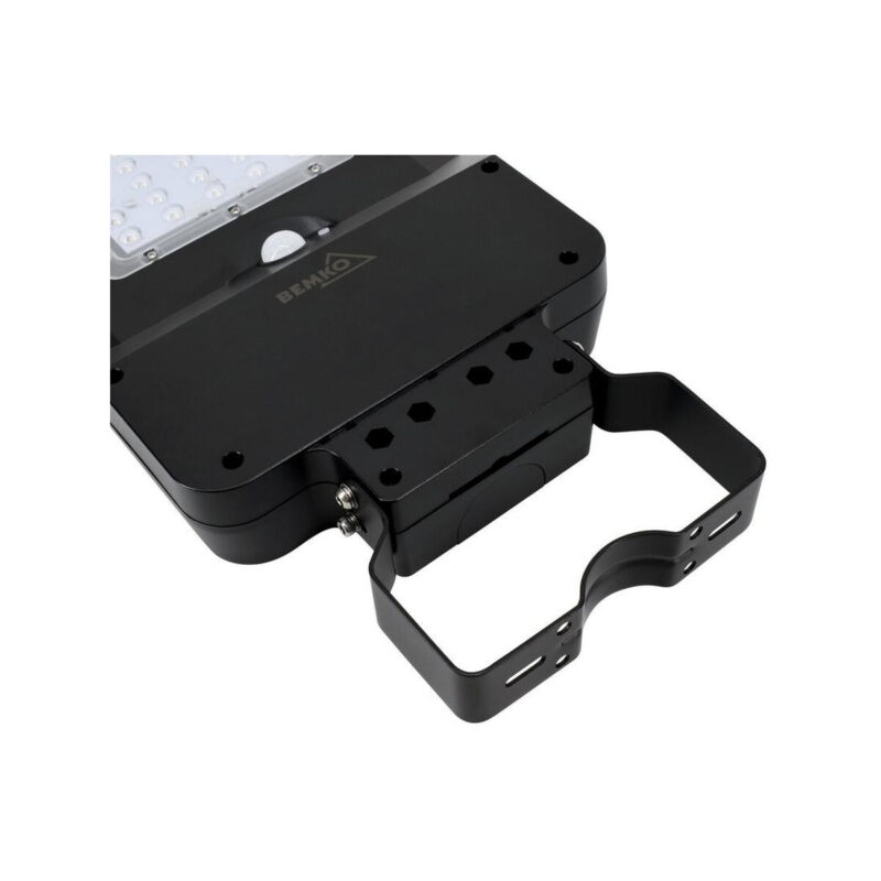 SOLARNA OPRAWA ULICZNA LED SOLGER 15W 1600LM 4000K IP65 CZARNA CZ. PIR