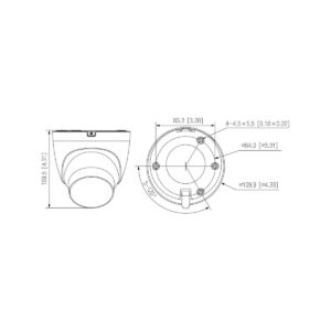Kamera IP DAHUA IPC-HDW2449T-S-LED-0280B-PRO
