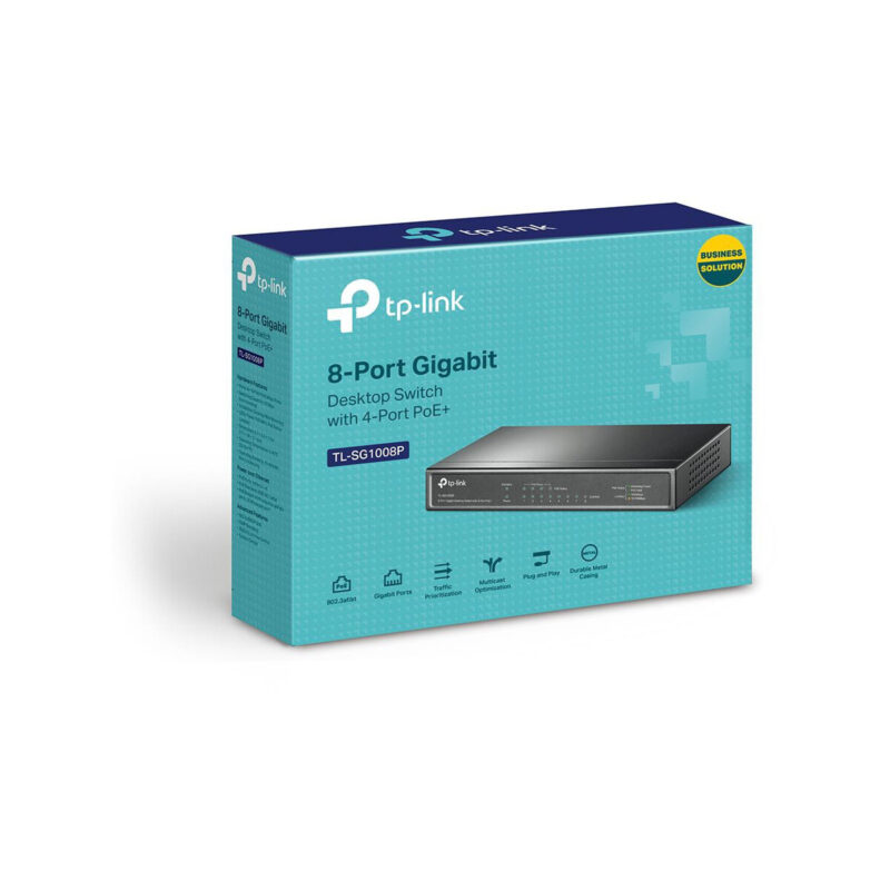 SWITCH TP-LINK TL-SG1008P