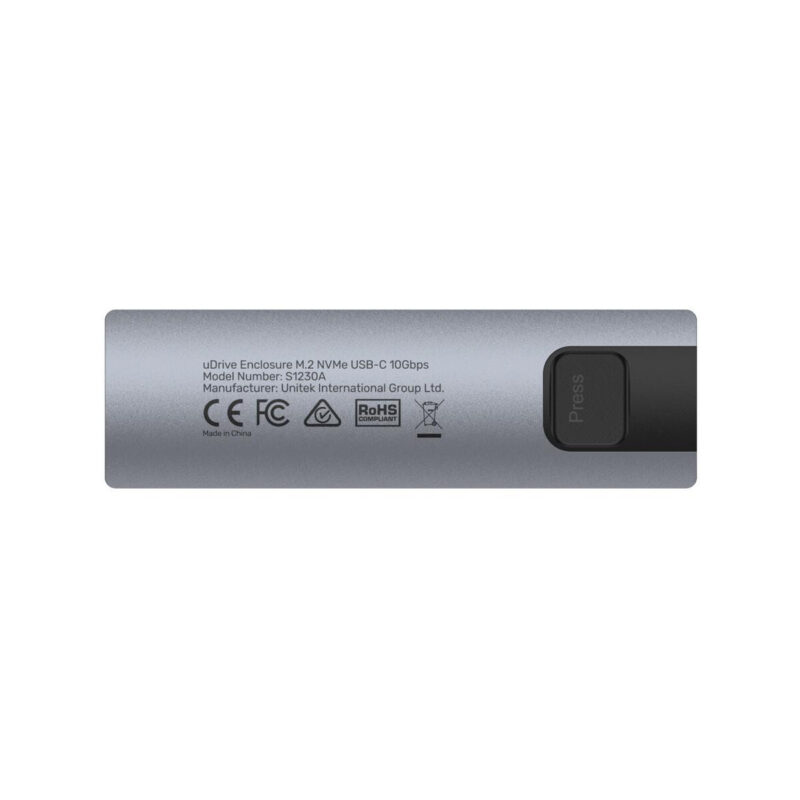Obudowa dysku Unitek S1230A M.2 NVMe/SATA 10Gbps