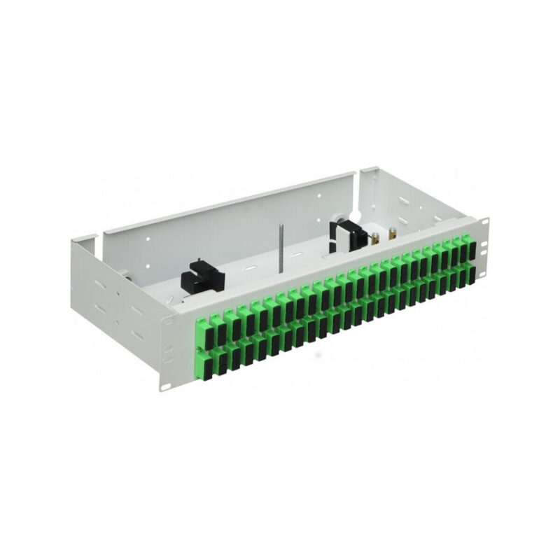 PRZEŁĄCZNICA MANTAR ŚWIATŁOWODOWA 2U 19 Cali 48x DUPLEX STAŁA