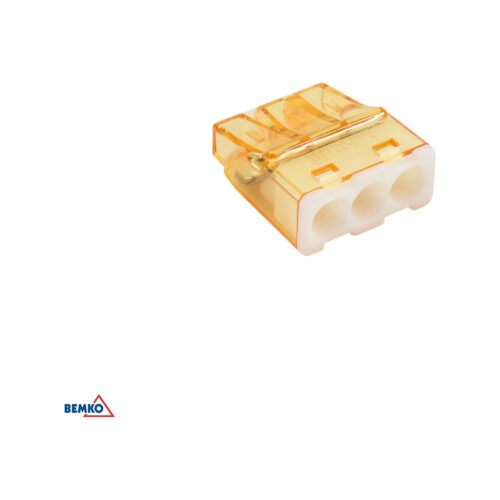 Szybkozłączka kompakt 0.5-2.5mm2 x 3 -100 szt.