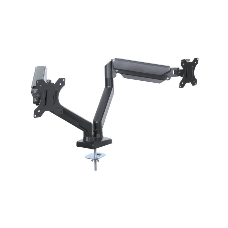 Uchwyt biurkowy na 2 Monitory 13-32" UM-116 Wspomaganie gazowe 2-9kg