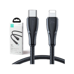 Kabel USB-C / Lightning Joyroom S-CL020A11 120cm 20W w oplocie czarny