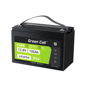 AKUMULATOR LITOWO-ŻELAZOWO-FOSFORANOWY LiFePO4 Green Cell Cube 12.8V 100Ah LFPGC12V100AH