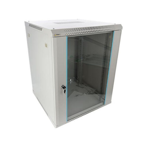 Szafa RACK Pulsar 15U / 19” wisząca do złożenia 600x600 szara