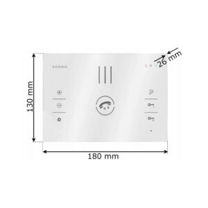 Zestaw domofon ORNO OR-DOM-BA-933/B