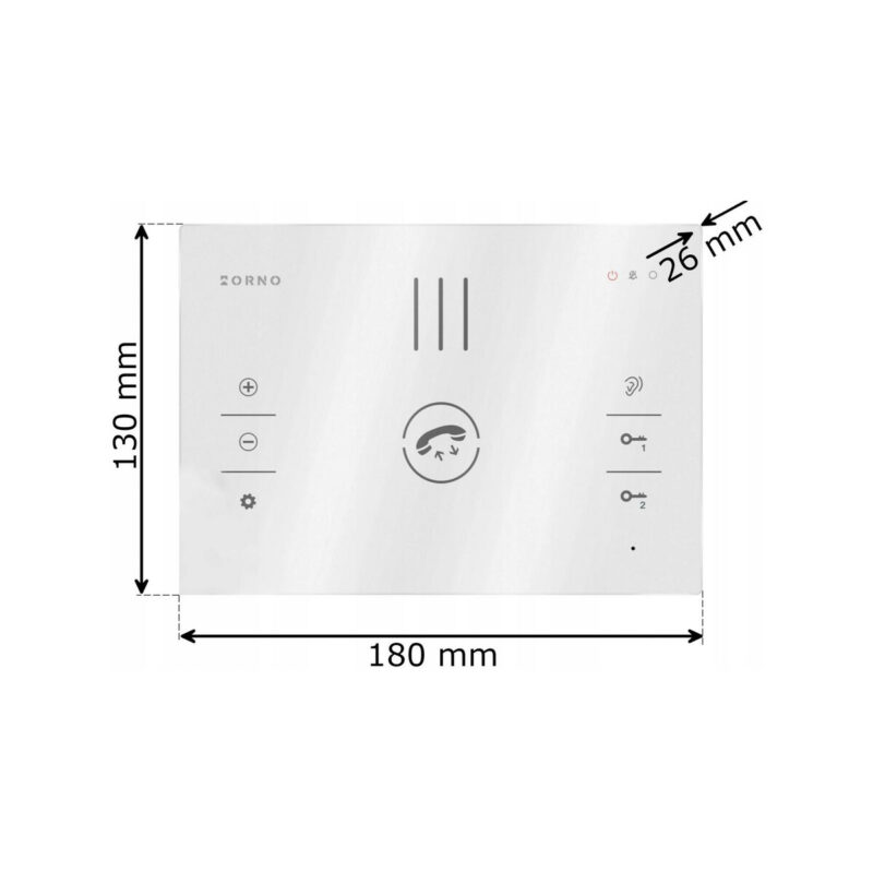 Zestaw domofon ORNO OR-DOM-BA-933/B