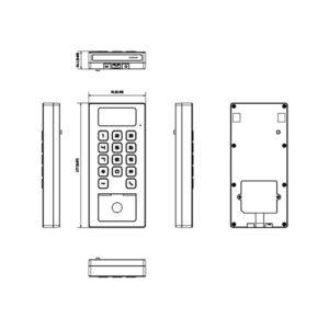 Hikvision DS-K1T502DBWX-QR
