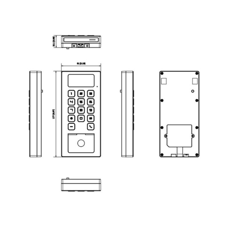 Hikvision DS-K1T502DBWX-QR