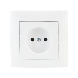 Gniazdo pojedyncze VCX WESA LC 07 Biały