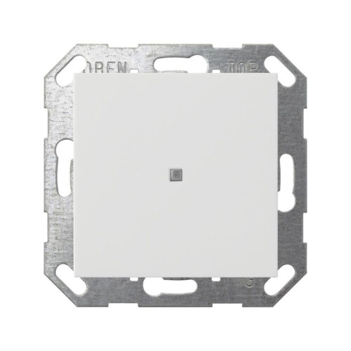 GIRA czujnik przyciskowy 1x KNX/ONE System 55 czysta biel mat 517127