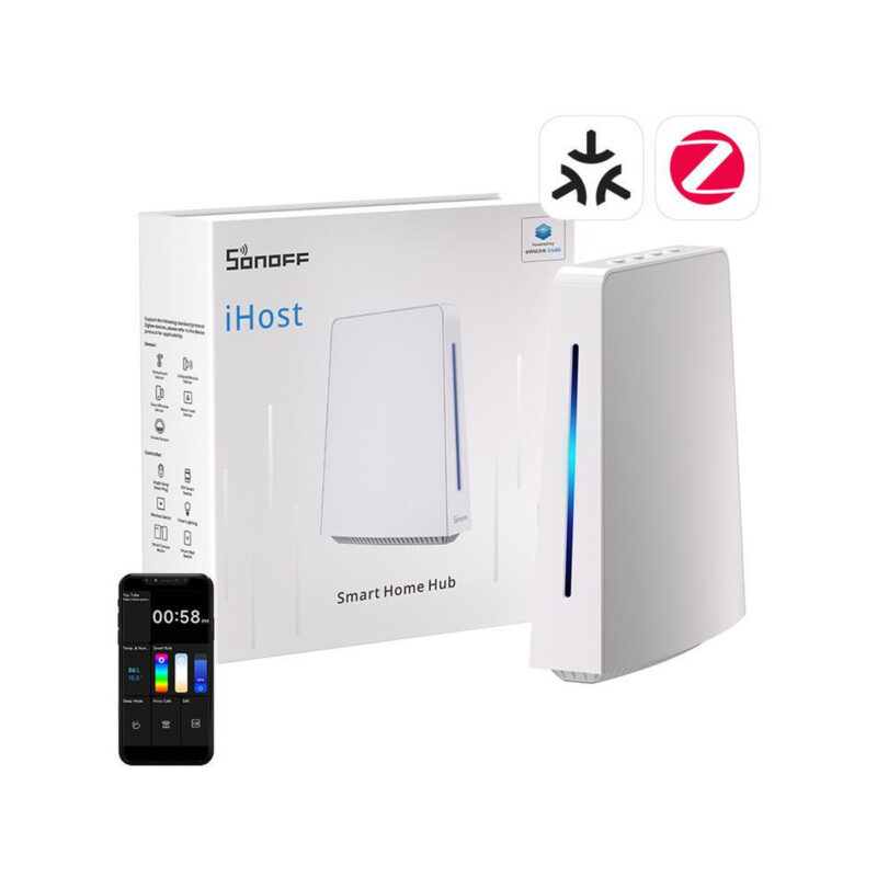 Centrala Wi-Fi, ZigBee Sonoff iHost Smart Home Hub AIBridge-26, 4GB RAM