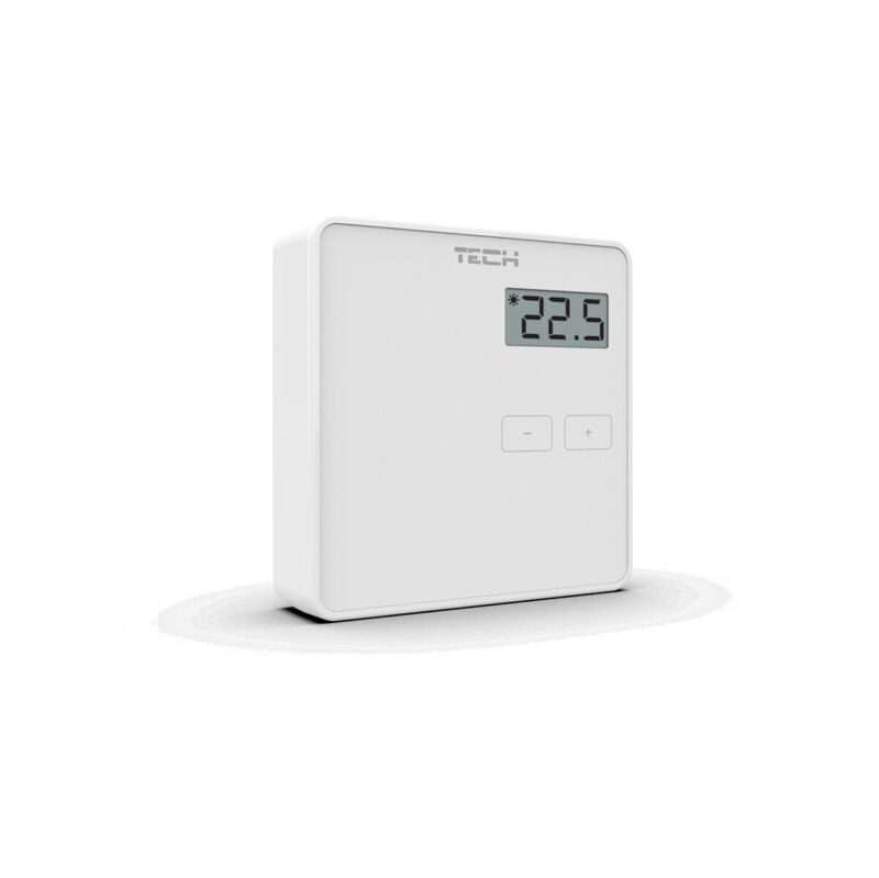 Przewodowy  dwustanowy regulator pokojowy biały ST-294v1 Tech sterowniki