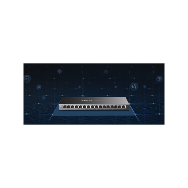 SWITCH TP-LINK TL-SG2016P (8xPoE+)