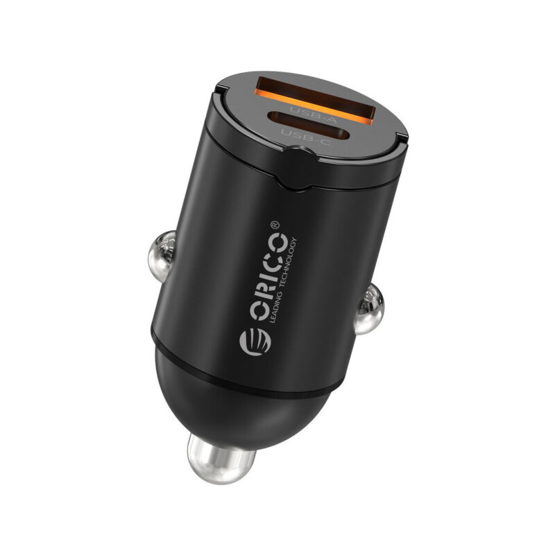 Ładowarka samochodowa Orico 2×USB-C, 30W