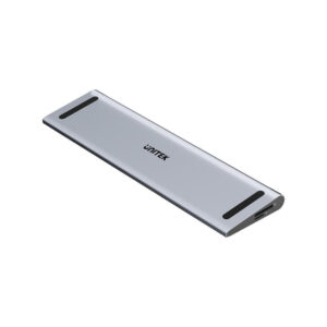 Unitek Stacja dokująca KVM z funkcją podstawki, potrójne wyjście 4K, USB-C, MST, HDMI 2.0