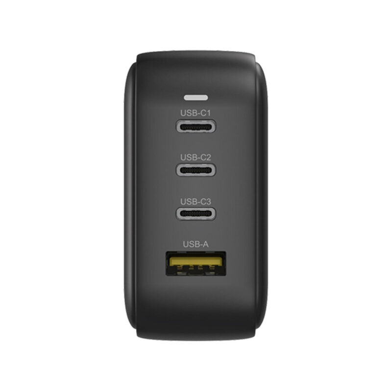 Ładowarka sieciowa Unitek GaN 4 porty, PD 100W QC3.0 czarna