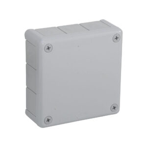 Puszka natynkowa pusta 12 wlotów VIPLAST VP-51 SZARA IP55 118x118x46mm 051-03