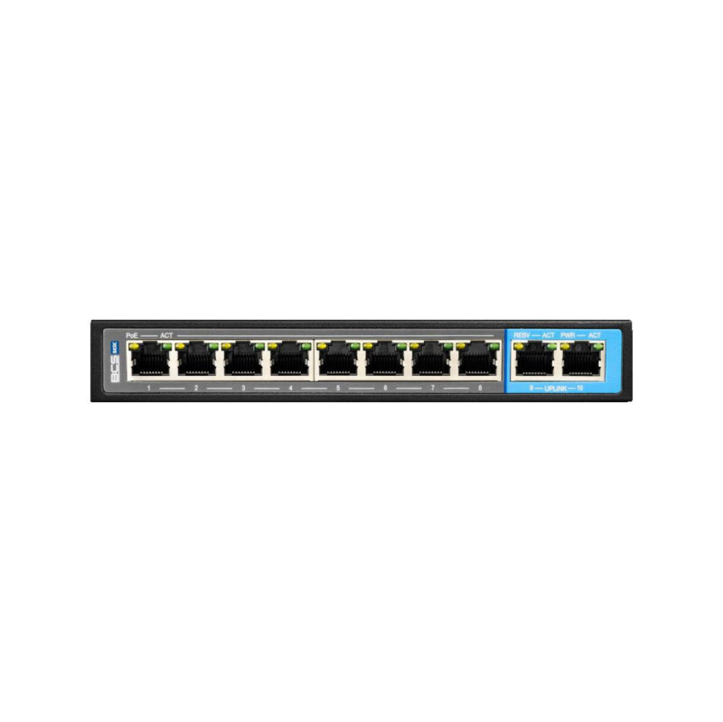 Switch PoE BCS BASIC BCS-B-SP08G02G