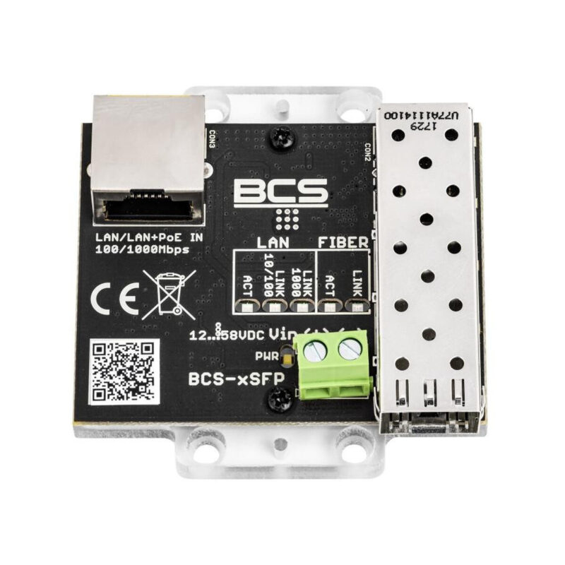 Gigabitowy media konwerter BCS POWER BCS-xSFP