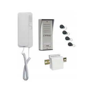 DOMOFON CYFRAL COSMO 1-LOKATORSKI SREBRNY