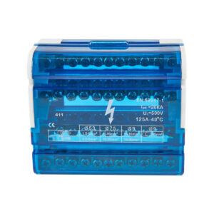 Blok rozdzielczy 4 pola 11 otworów VCX