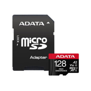 Adata Karta microSD High Endurance 128GB UHS1 U3 V30 A2 100/85MB/s + Adapter