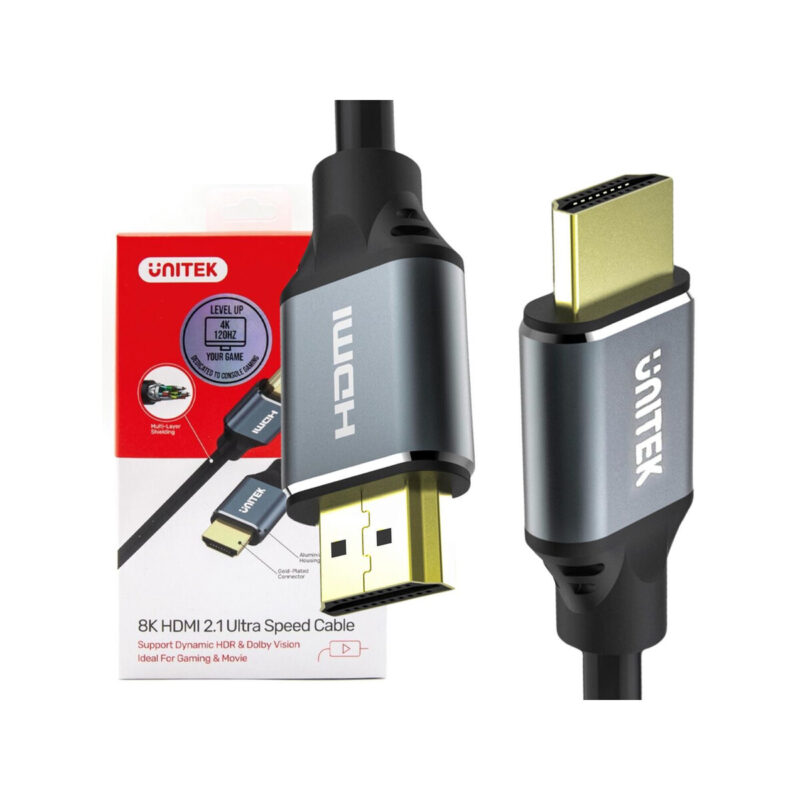 Kabel HDMI Unitek C138W 2.1 8K UHD 2m