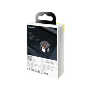 ŁADOWARKA SAMOCHODOWA Baseus Magic CCMLC20C-01 45W 6A 1x USB-A 1x USB-C QC 3.0