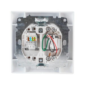 Gniazdo telefoniczno-komputerowe VCX WESA LC 42 Biały