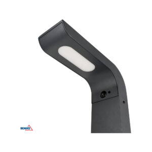 HYBRYDOWY SŁUPEK OGRODOWY LED BEMKO SOLVEO 7W 600LM 3000K/4000K/6500K 80CM IP65 DARK GREY CZ.PIR