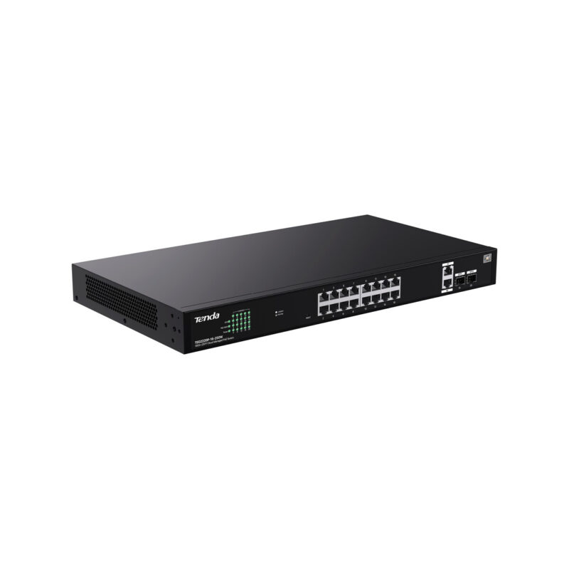 SWITCH POE TENDA TEG2220P-16-250W