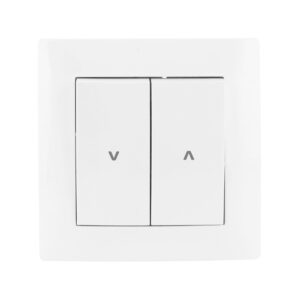 Łącznik żaluzjowy pojedynczy (dwuklawiszowy) VCX WESA LC 12 Biały