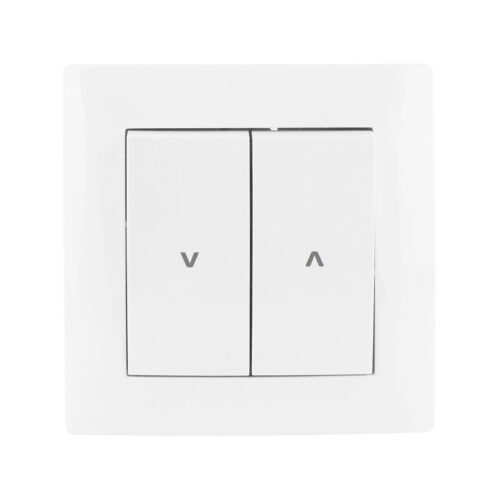 Łącznik żaluzjowy pojedynczy (dwuklawiszowy) VCX WESA LC 12 Biały