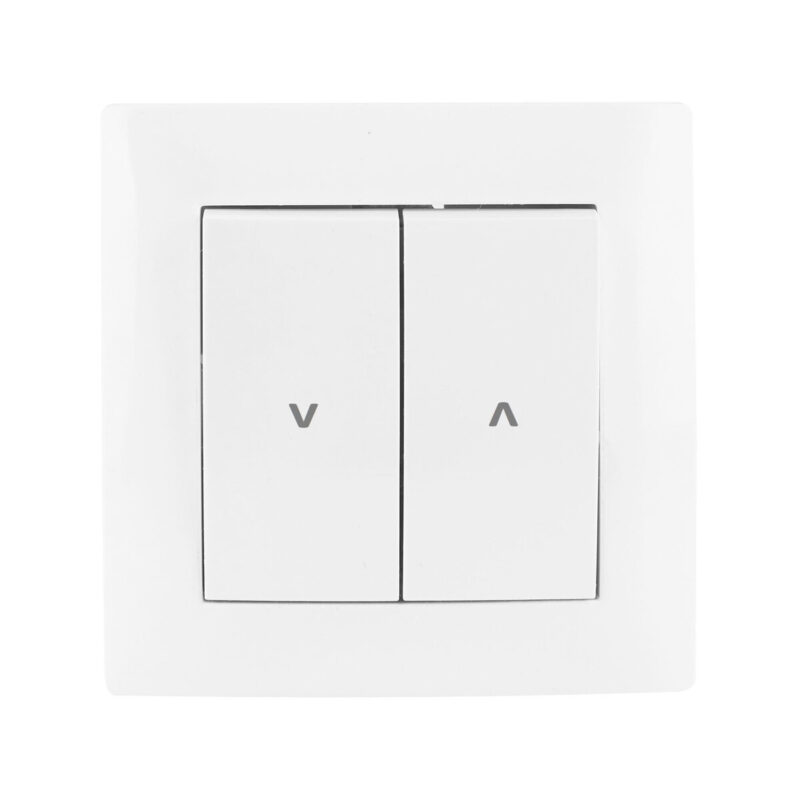 Łącznik żaluzjowy pojedynczy (dwuklawiszowy) VCX WESA LC 12 Biały