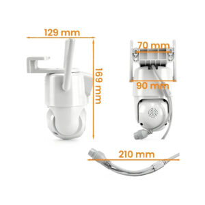 Kamera IP Orllo TZ19 DUAL (4MP+4MP Wi-Fi 4K AI
